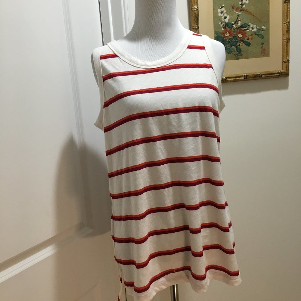 3 for $20 Sale: NWT Sonoma Red/White Sleeveless Tank